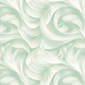 Mint Dreamwave Mural Wallpaper — Fluid Abstract Swirls Mural Wallpaper - room preview 02