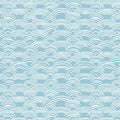 Seigaiha Wave Mural Wallpaper — Traditional Japanese Inspired Art Mural Wallpaper - room preview 02