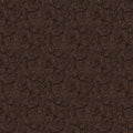 Abstract Swirl Mural Wallpaper — Dark Mocha Line Art Mural Wallpaper - room preview 02