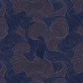Midnight Swirl Mural Wallpaper — Moody Fluid Flow Pattern Mural Wallpaper - room preview 02