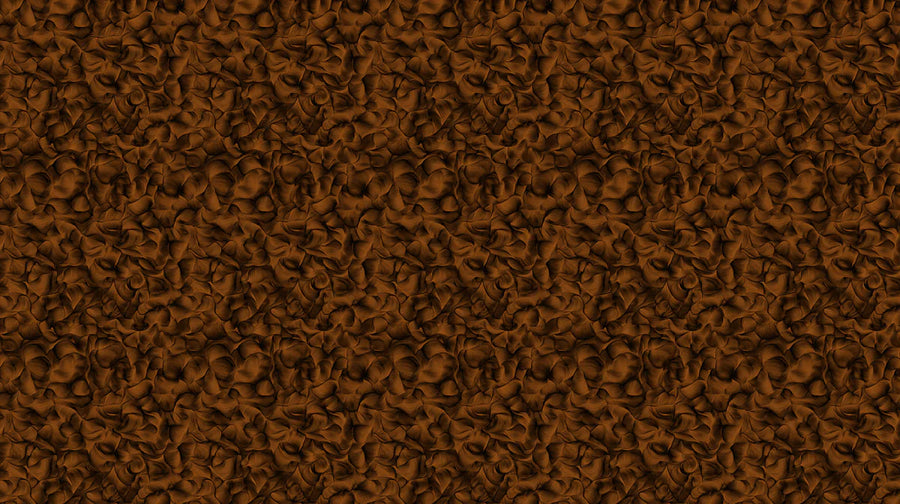 Papier peint mural Abstrait motif tourbillon de pétales aux riches tons cacao printable artwork