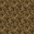 Golden Fluid Marble Mural Wallpaper — Abstract Swirl Design Mural Wallpaper - room preview 02