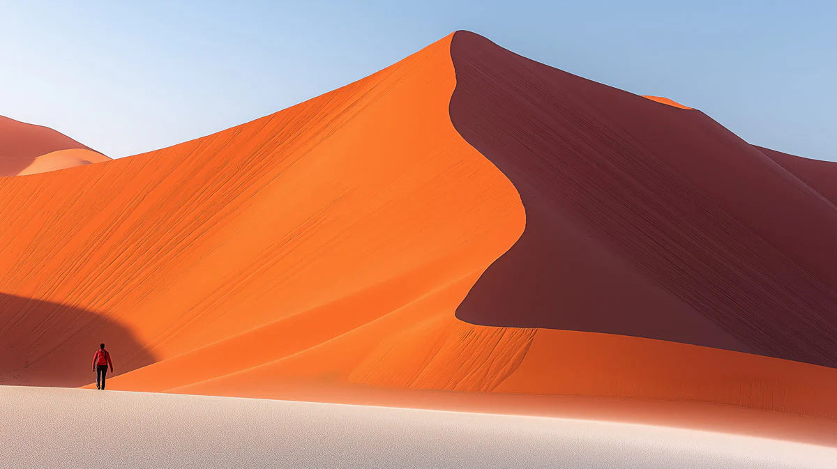 Desert Oasis Vision Mural Wallpaper Exotic Tranquil Decoration Mural Wallpaper - room preview 02