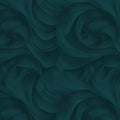 Deep Teal Swirls Mural Wallpaper — Modern Abstract Fluid Design Mural Wallpaper - room preview 02
