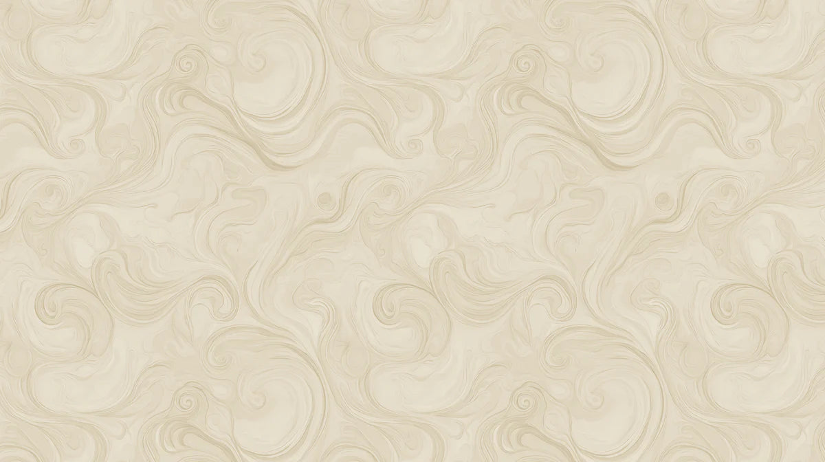 Sandstone Swirl Mural Wallpaper — Organic Fluid Minimalist Mural Wallpaper - room preview 02