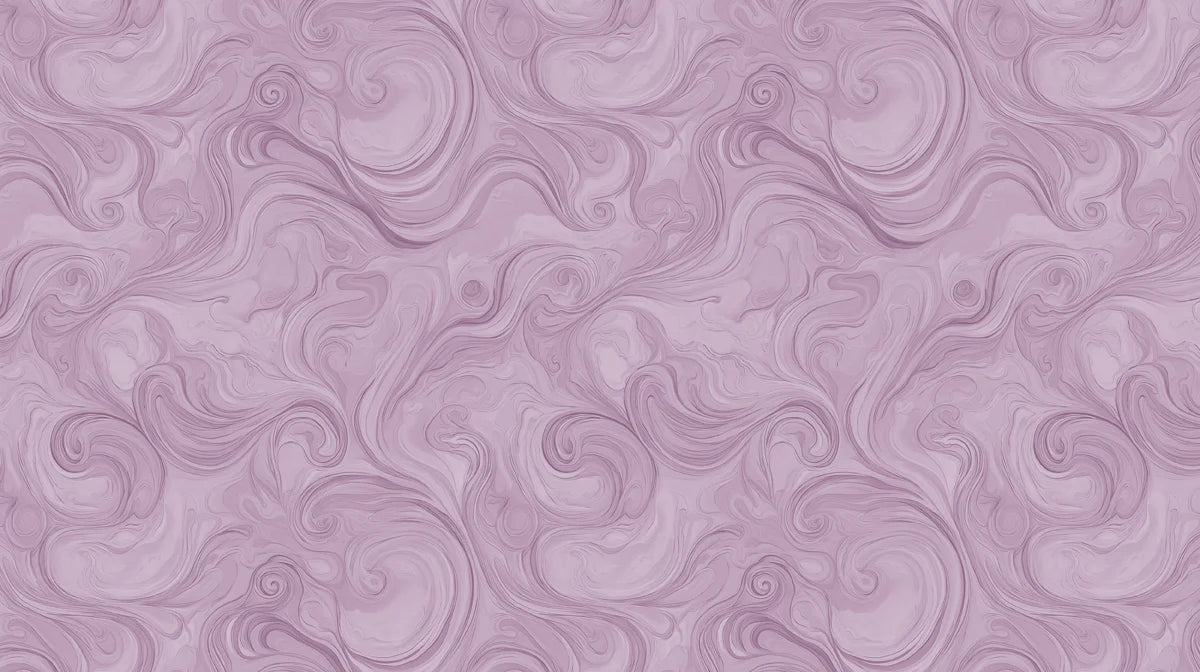 Lilac Swirl Marble Mural Wallpaper — Soft Fluid Abstract Mural Wallpaper - room preview 02