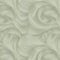 Sage Green Swirl Mural Wallpaper — Modern Abstract Texture Mural Wallpaper - room preview 02