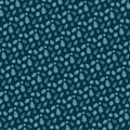 Pine Cone Silhouette Mural Wallpaper —Dark Botanical Pattern Mural Wallpaper - room preview 02