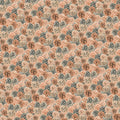 Dense Pine Cone Cluster Mural Wallpaper — Warm Rustic Pattern Mural Wallpaper - room preview 02