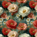 Blooming Peony Garden Mural Wallpaper — Romantic Floral Art Mural Wallpaper - room preview 02