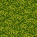 Lime Green Peony Floral Mural Wallpaper — Dense Botanical Pattern Mural Wallpaper - room preview 02