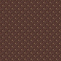 Batik Paisley Floral Mural Wallpaper — Traditional Burgundy Print Mural Wallpaper - room preview 02