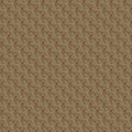 Rustic Terracotta Paisley Mural Wallpaper — Traditional Textile Mural Wallpaper - room preview 02