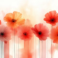 Dreamy Watercolor Flowers Mural Wallpaper Soft and Elegant Floral Art Mural Wallpaper - room preview 02