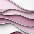 Abstract Wavy Pink Layered Mural Wallpaper — Modern Fluid Art Mural Wallpaper - room preview 02