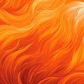 Fiery Fluid Swirl Mural Wallpaper — Abstract Warm Tones Mural Wallpaper - room preview 02