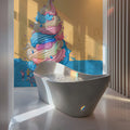 Giant Ice Cream City Mural Wallpaper — Playful Urban Pop Art Mural Wallpaper - room preview 02