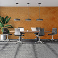 Sun-Drenched Amber Abstract Mural Wallpaper — Textured Fiber Design Mural Wallpaper - room preview 02