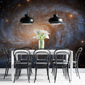 Spiral Galaxy Nebula Mural Wallpaper — Cosmic Swirl Feature Wall Mural Wallpaper - room preview 02