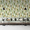 Stacked Capsule Mural Wallpaper — Ethereal Earthy Neutrals Mural Wallpaper - room preview 02