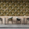 Vintage Tropical Fruit Botanical Mural Wallpaper — Earthy Tones Mural Wallpaper - room preview 02