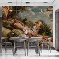 Baroque Shepherd Mural Wallpaper — Classic Religious Art Mural Wallpaper - room preview 02