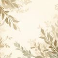 Green Leafy Mural Wallpaper for a living room Various Shades of Green and Beige Leaves Mural Wallpaper - room preview 02