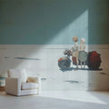 Anime Adventure Salt Flat Mural Wallpaper — Boundless Horizon Mural Wallpaper - room preview 02