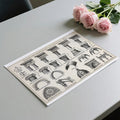 Architectural Blueprint Mural Wallpaper — Classical Sketch Mural Wallpaper - room preview 02
