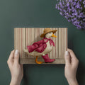 Dapper Duck Mural Wallpaper — Whimsical Storybook Illustration Mural Wallpaper - room preview 02