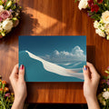 Desert Horizon Mural Wallpaper — Dreamy Sand Dunes and Blue Sky Mural Wallpaper - room preview 02