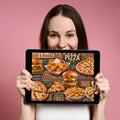 American Diner Fast Food Mural Wallpaper — Retro Culinary Design Mural Wallpaper - room preview 02