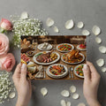 Gourmet Feast Mural Wallpaper —Culinary Dining Room Decor Mural Wallpaper - room preview 02