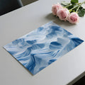 Abstract Alpine Blue Landscape Mural Wallpaper - room preview 02