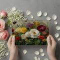 Botanical Study Garden Mural Wallpaper with Vintage Script Details Mural Wallpaper - room preview 02