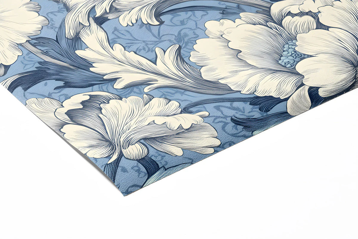 Baroque Peony Mural Wallpaper — Classic Floral Wall Art Mural Wallpaper - room preview 02
