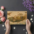 Ancient Folklore Voyage Mural Wallpaper — Whimsical Artistic Scene Mural Wallpaper - room preview 02