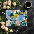 Sunlit Meadow Floral Mural Wallpaper — Colorful Botanical Art Mural Wallpaper - room preview 02