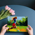 Soccer Player Action Mural Wallpaper — Energetic Athletic Art Mural Wallpaper - room preview 02