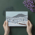 Winter Express Mountain Landscape Mural Wallpaper - room preview 02