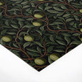 Olive Branch Botanical Mural Wallpaper — Dark Forest Green Aesthetic Mural Wallpaper - room preview 02