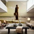 Golden Horizon Seeker Mural Wallpaper - room preview 02