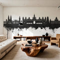 Mysuru Skyline India Mural Wallpaper - room preview 02