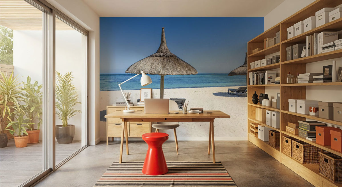 Beach Days Mural Wallpaper - room preview 02