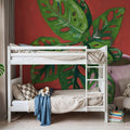 Monstera Study Mural Wallpaper - room preview 02