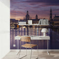 Twilight Skyline Mural Wallpaper - room preview 02