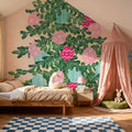 Happy Christmas Tree Mural Wallpaper - room preview 02
