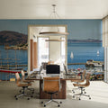 Sitting on the Dock of the Bay Mural Wallpaper - room preview 02