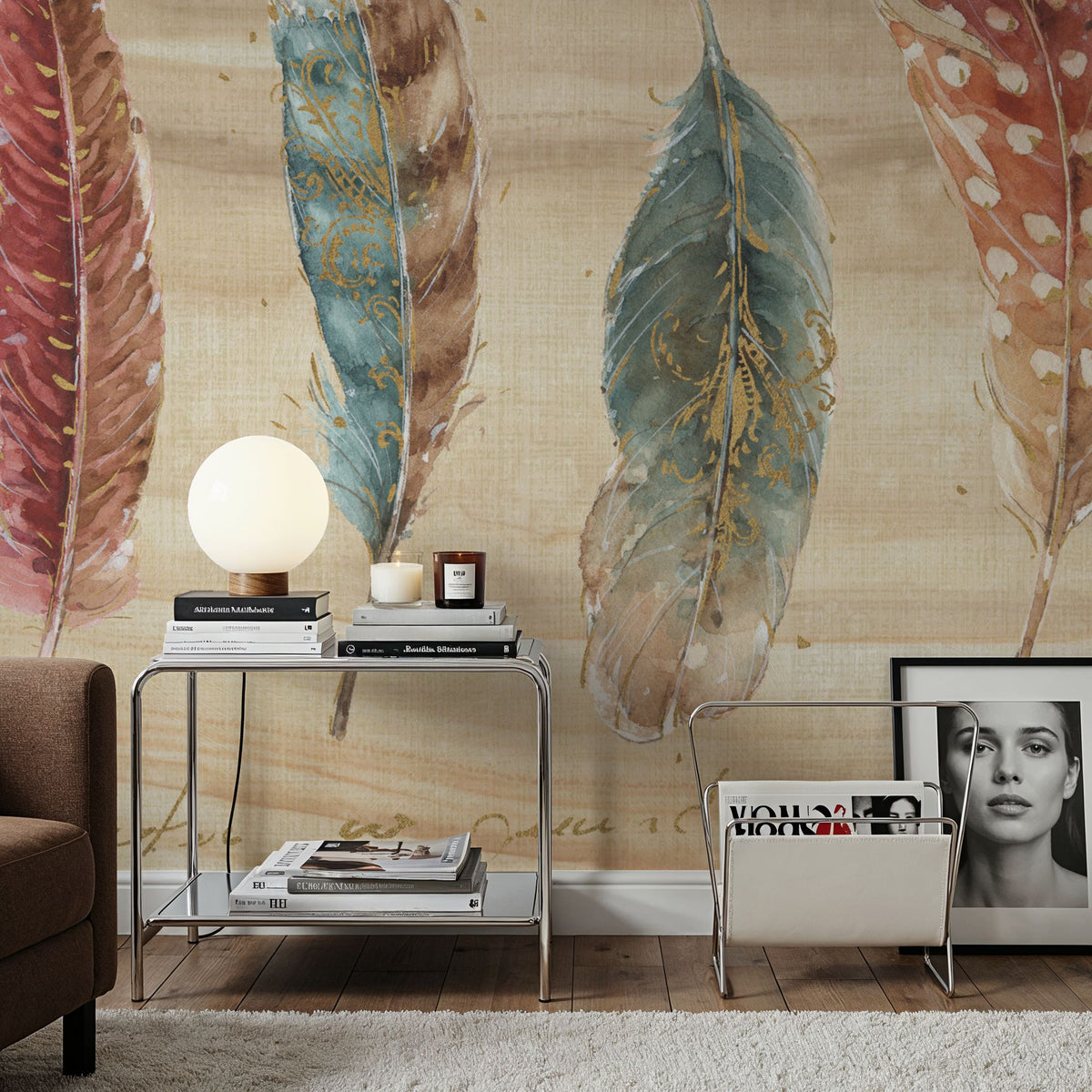 Spiced Nature XI Mural Wallpaper - room preview 02