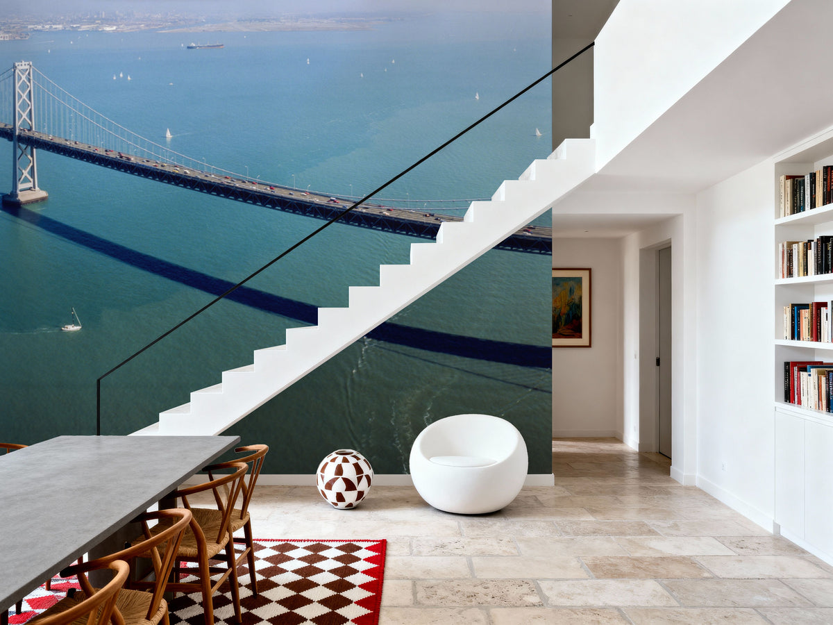 Tranquil Crossing Mural Wallpaper - room preview 02